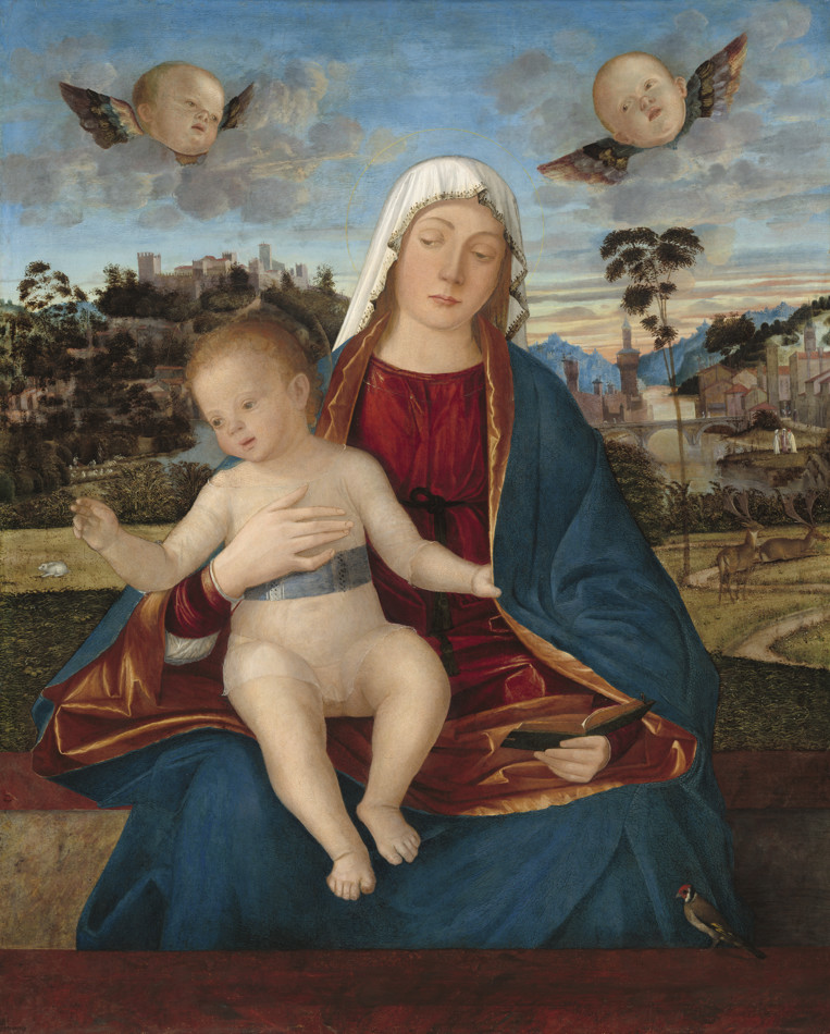 Vierge à l'enfant bénissant de Vittore Carpaccio