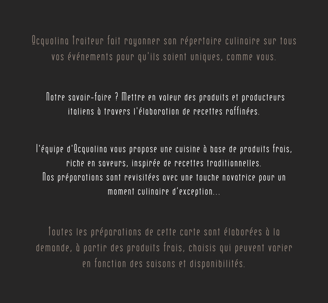 Carte Événements Acquolina écran 02